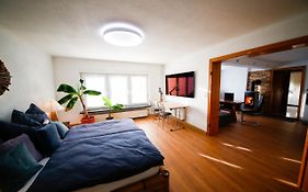 Einzigartiges Appartment Mit Kamin, Whirlpool, Netflix, Internet, Workspace, Garten Und Tropischem Flair